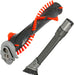 Main Brushroll Brush Roll Bar + 2-in-1 Dusting Brush Crevice Tool Compatible with Shark NV800 Vacuum Cleaner