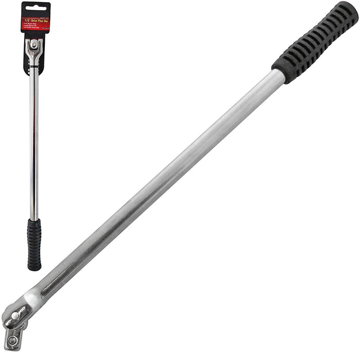 1/2'' Drive Breaker Bar Wheel Balance Flexi Knuckle + 8 Piece Socket Set