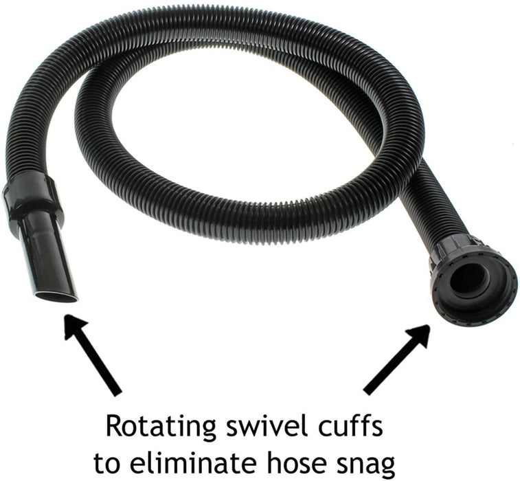 Hoover Hose Rods & Mini Tools Kit for NUMATIC HENRY HETTY NUVAC Vacuum Cleaner (1.8m Hose + Micro Car & Desk Kit)