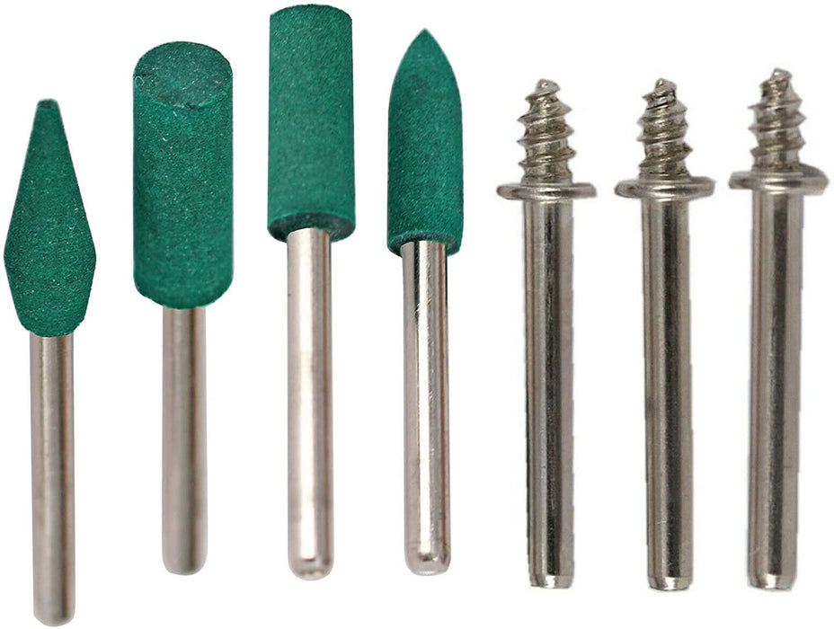 31 Piece Buffing Polishing Drill Wheel Accessory Wire Brush Kit 3.2mm BBQ Rust Removal