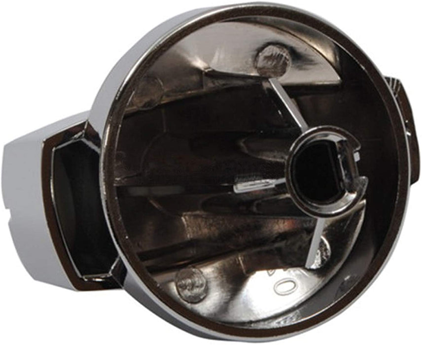 BELLING Oven Cooker Knob Function Control Switch 444445412 444445413 1000DF (Silver/Chrome) Pack of 2