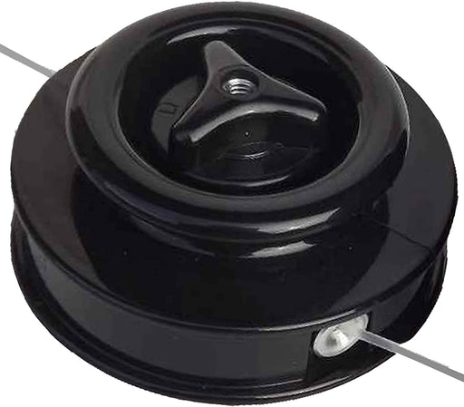 UNIVERSAL Dual Line Manual Feed Head with Bolts + 4 x 90m Refill for Strimmer/Trimmer/Brushcutter
