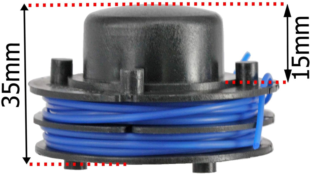 Line & Spool for SPEAR & JACKSON 320W GT2551 S3225ET Strimmer Trimmer