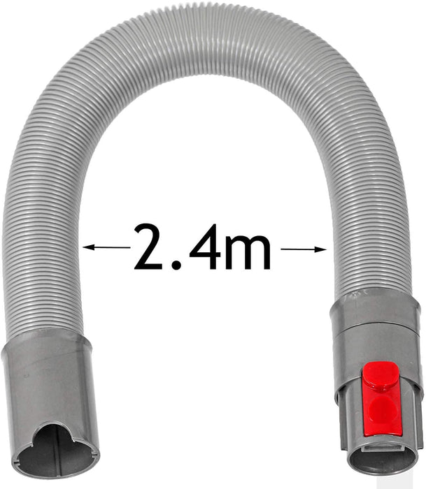 Micro PC Desk Car Cleaning Kit + Extra Long Extendable Quick Release Hose for Dyson V10 V11 SV12 SV14 Cordless Vacuum Cleaner