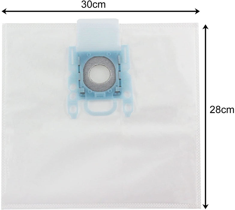 Dust Bags for SIEMENS Vacuum Cleaners Cloth Multi Layer (Pack of 10 + 2 Filters) + 10 Fresheners Tabs