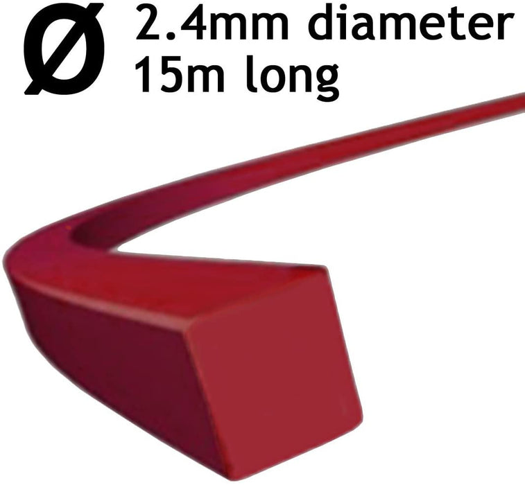 UNIVERSAL Dual Line Manual Feed Head with Bolts + 4 x Refill for Strimmer/Trimmer/Brushcutter