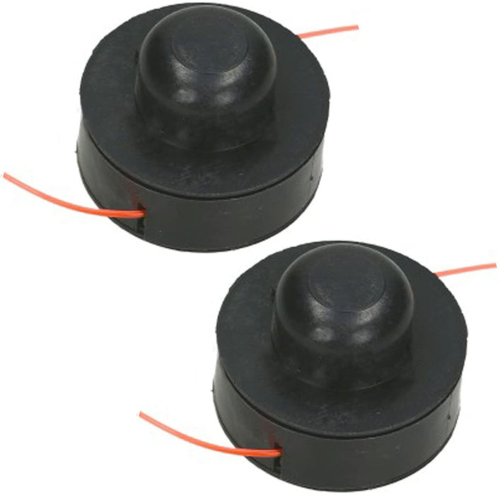 Spool Feed Cord for POWERBASE Grass Trimmer Strimmer 6070095 LTA055 BBF-001 (Pack of 2)