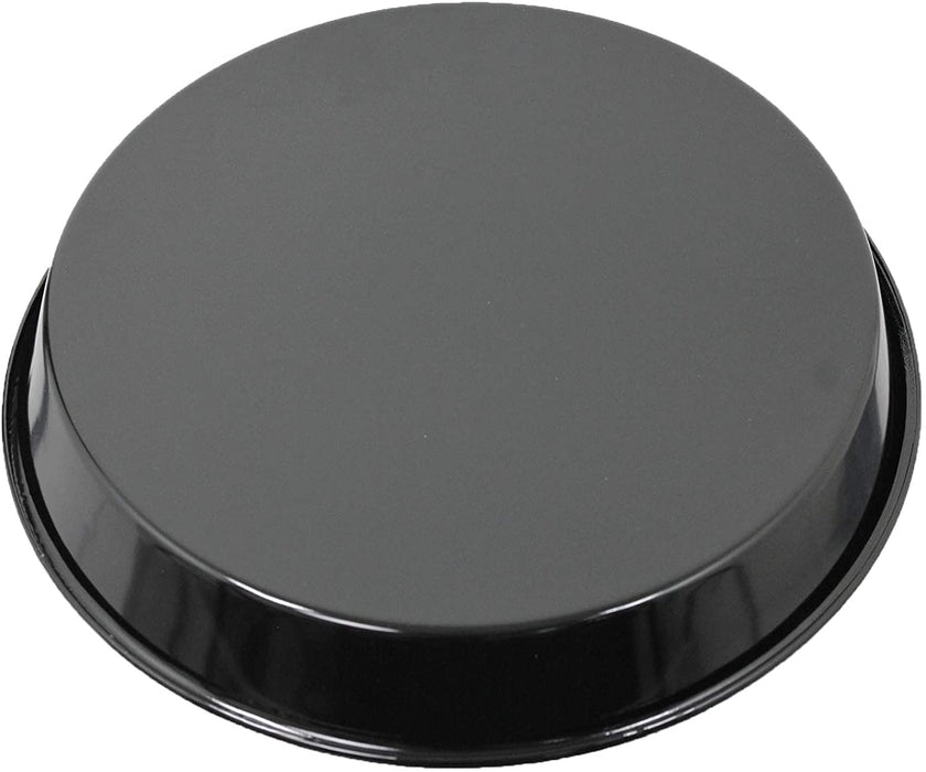 Oven Baking Roasting Tray Round Oval Tin Pan Rack Large Deep 400mm x 55mm (Pack of 2)