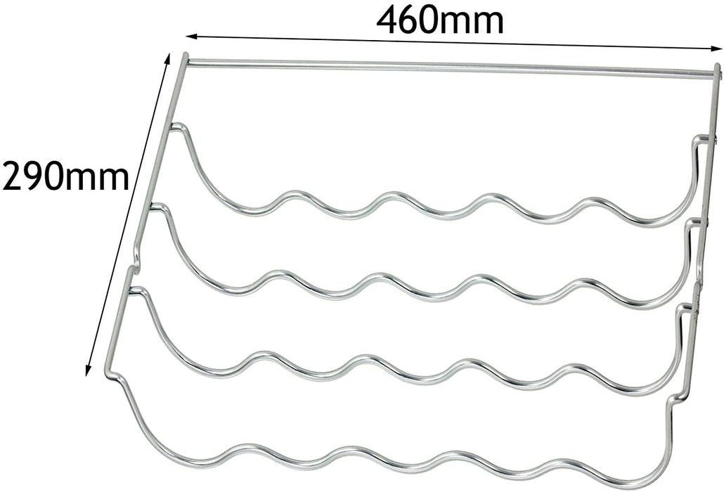 Wine Bottle Rack Shelf Insert for CAPLE HAIER ZANUSSI Fridge (460 x 290 x 70mm)