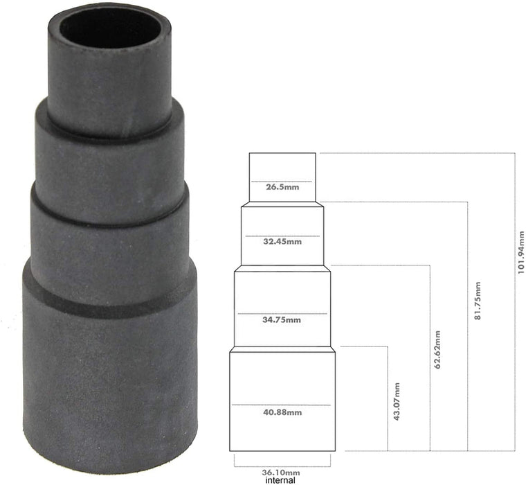 Sander Planer Dust Extractor Power Tool Adapters for DEWALT (Pack of 12, 26mm 30mm 32mm 35mm 38mm)