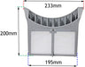 Lint Fluff Filter Hinged Screen for HOTPOINT TDL TL TFA Tumble Dryer