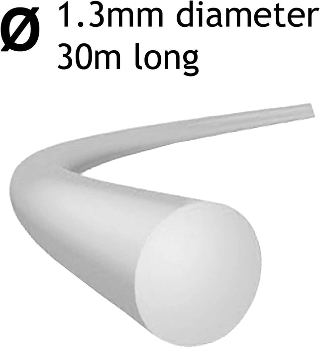 Trimmer Strimmer Line 30m x 1.3mm for Spear & Jackson Cordless / Electric Strimmers