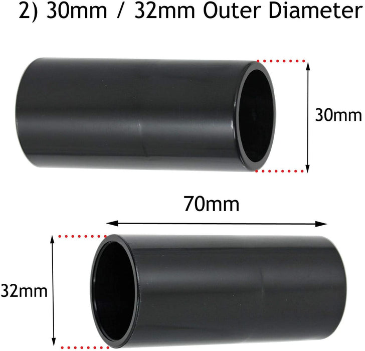 UNIVERSAL Sander Planer Dust Extractor Power Tool Adapters for Vacuum Cleaners (Pack of 12, 26mm 30mm 32mm 35mm 38mm)