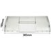 Freezer Drawer Front for HDA HJA6855 (390 x 180 mm)
