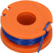 2.5m Line & Spool for TITAN TT1549GTM Strimmer Trimmer (Pack of 2)
