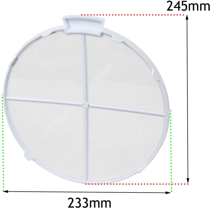 Lint Screen Fluff Filter for Ariston Tumble Dryer IS30V