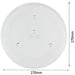 Glass Turntable Plate for PANASONIC Microwave Oven (270mm)