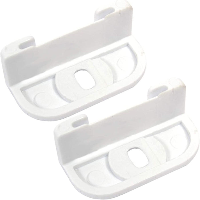 Sliding Hinge Door Guide Slider Bracket for Baumatic BR18A BR201A BR26A Fridge Freezer (Pack of 2)