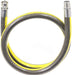 UNIVERSAL Micropoint Oven Cooker Gas Supply Hose Pipe (4ft 1/2 inch, Bayonet, BS EN14800 CE)