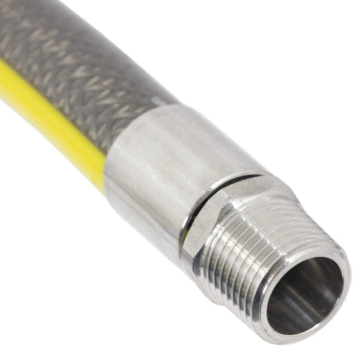 UNIVERSAL Oven Cooker Micropoint Oven Cooker Gas Supply Hose Pipe (6ft 1/2 inch, Bayonet, BS EN14800 CE)