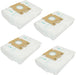 HOOVER Vacuum Cleaner H30S TELIOS ARIANNE SENSORY DISCOVERY OCTOPUS Dust Bag Genuine  09178278 (Pack of 4)