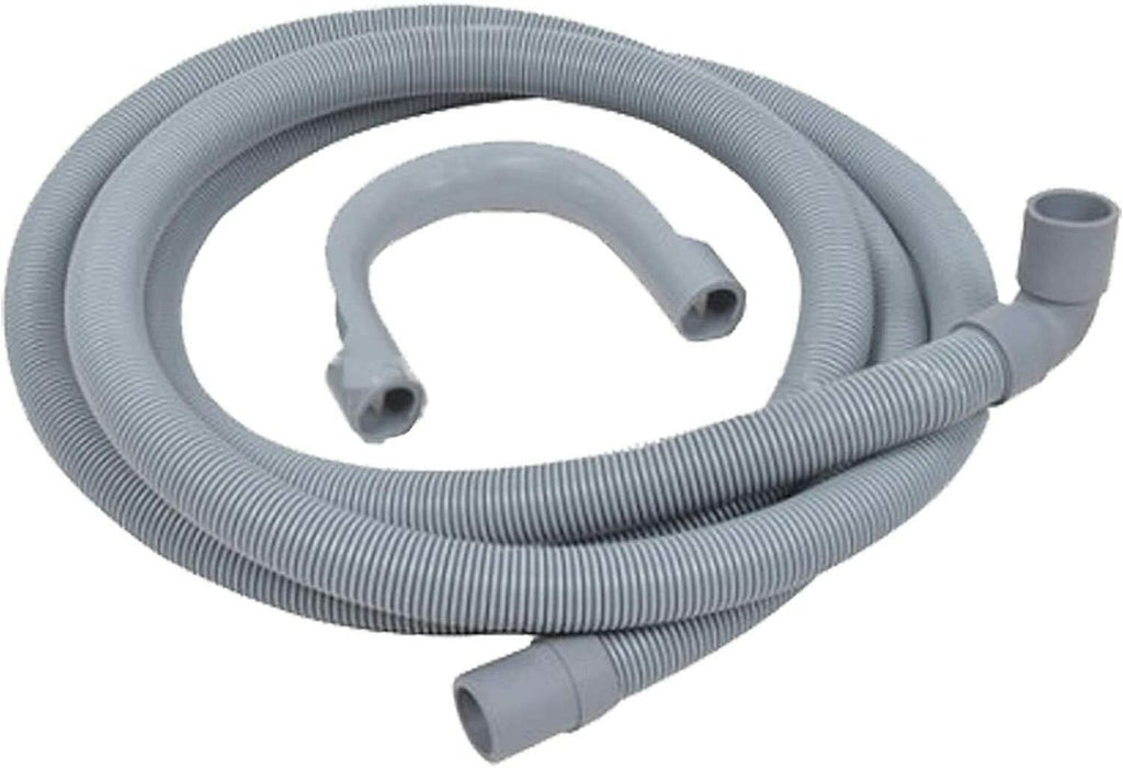 Universal Dishwasher Washing Machine Water Inlet Fill Hose + Outlet Drain Hose Pipe (2.5m)