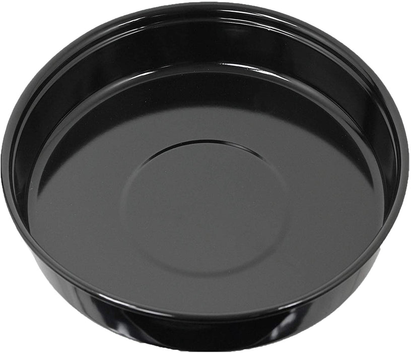 Oven Baking Roasting Tray Round Oval Tin Pan Rack Large Deep 400mm x 55mm (Pack of 3)