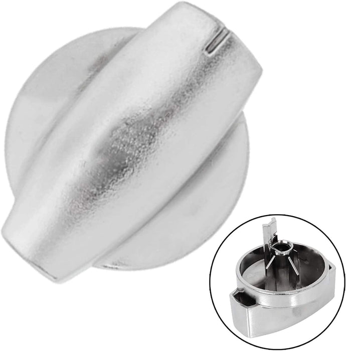 BELLING Hob Hotplate Knob Switch Chrome Silver Countryrange 444445 1000 (Pack of 4)