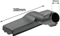 Hard Floor Head Sweeper Tool + Round Dusting Brush for Miele Vacuum Cleaner 