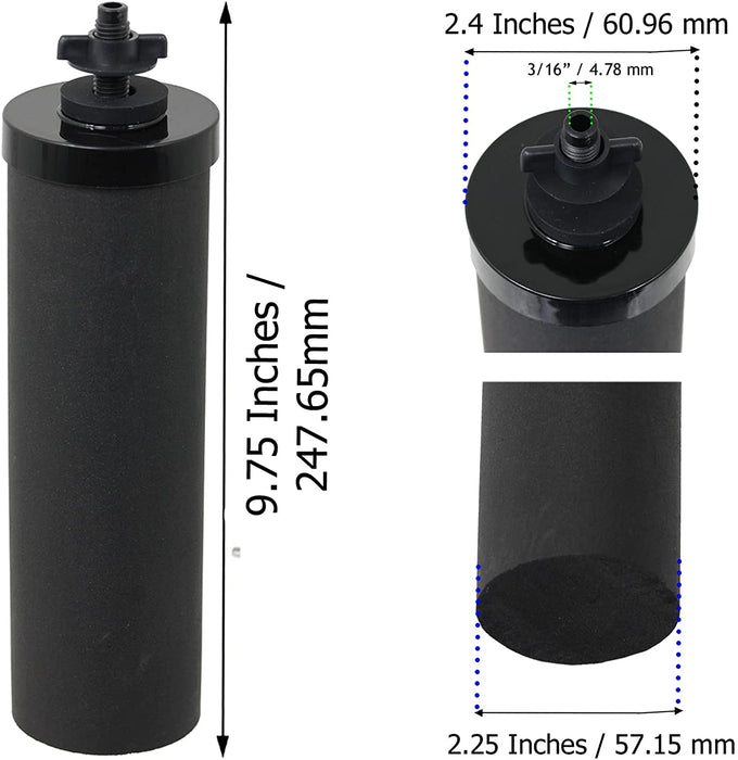 Water Filter Cartridge Element for Doulton ATC Super Sterasyl Nomad King x 2