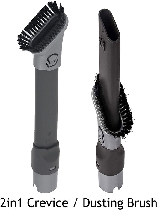 Brush for SHARK HV300 HV320 HV380 NV340 NV480 Vacuum 2-in-1 Dusting Crevice Tool