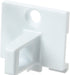 CREDA Tumble Dryer Door Lock/Plastic Catch Hook  TVR2 TVS3 TVU1 (White)