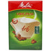 Melitta 1 x 6 Coffee Machine Brown Paper Filters (Pack of 40)
