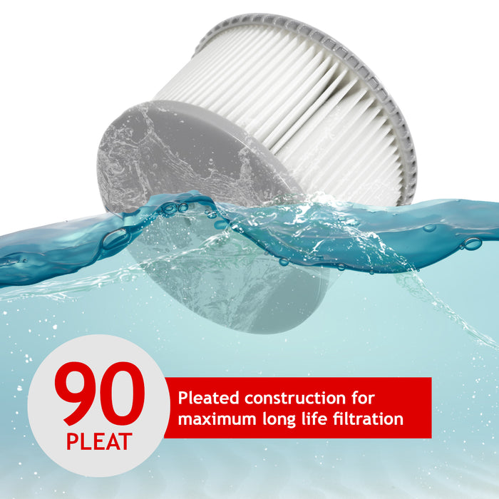 Filter Cartridge for MSpa Exotic Tuscany Alpine Nest Silver Cloud Tekapo Aurora Hot Tub x 10