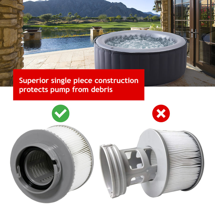 Filter Cartridge for MSpa Mono Reve Bliss Baikal Mont Blanc Camaro Hot Tub x 10