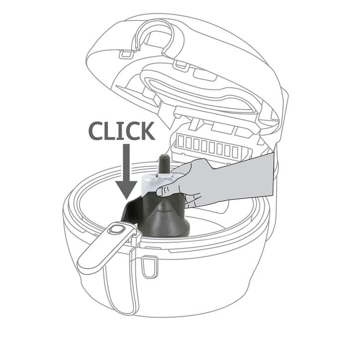 Fryer Filter + Mixing Paddle Blade for TEFAL Actifry Plus SS-991268 SS-990596