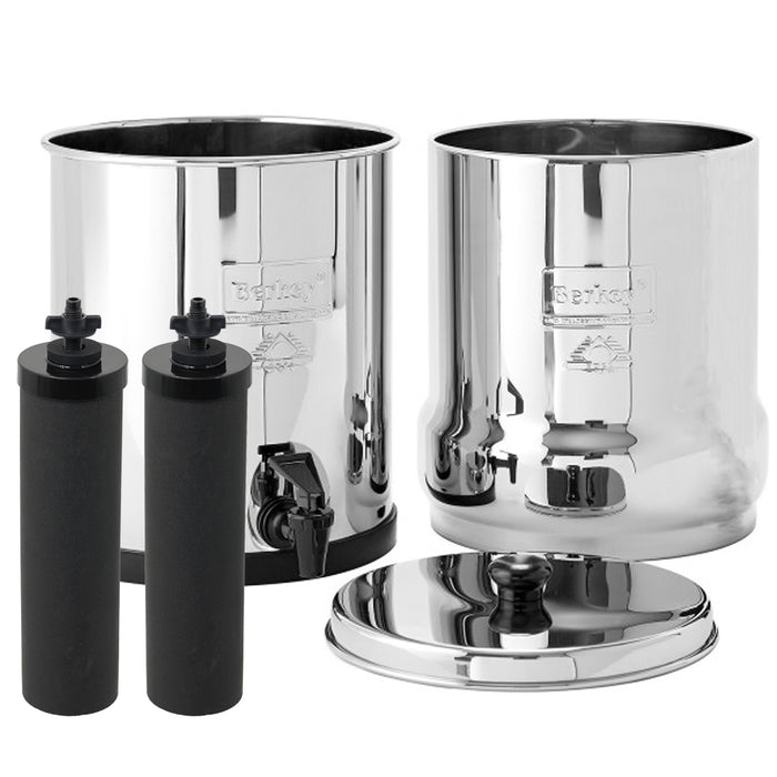 Water Filter Element for Berkey Purification System Cartridge Filters Black x 2