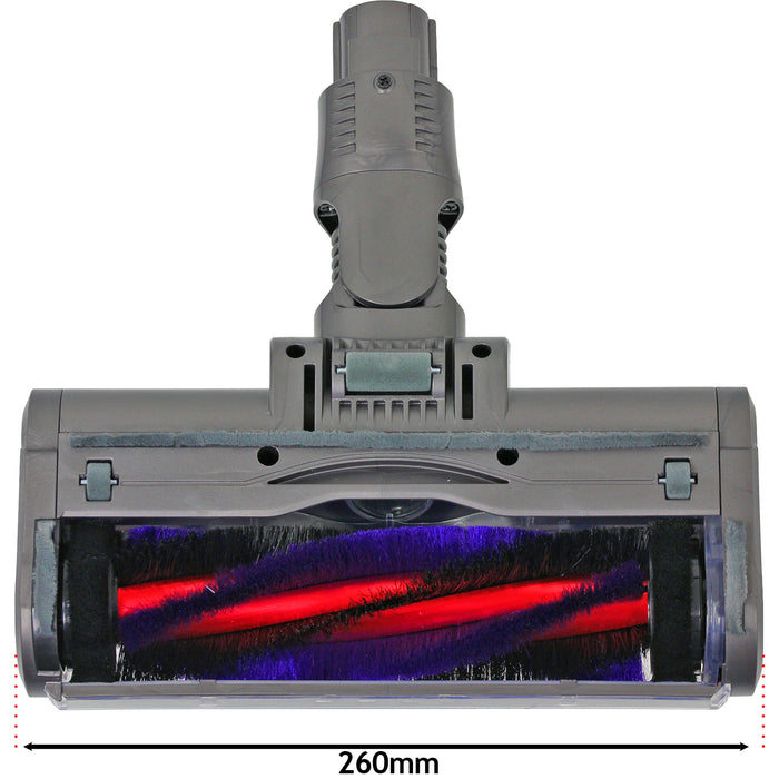 Carbon Fibre Motorhead Floor Tool + Blue Extension Rod Wand for Dyson DC62 Vacuum Cleaner