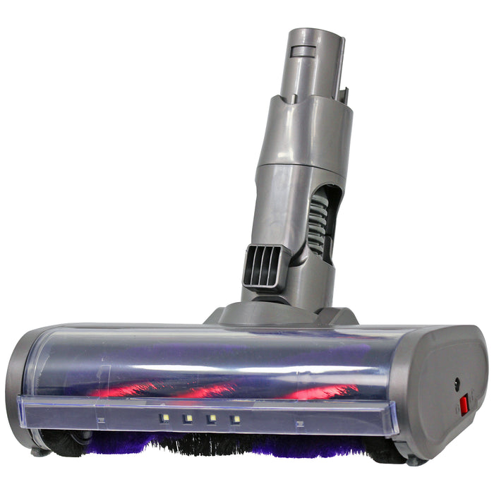 Carbon Fibre Motorhead Floor Tool + Blue Extension Rod Wand for Dyson V6 SV03 Vacuum Cleaner