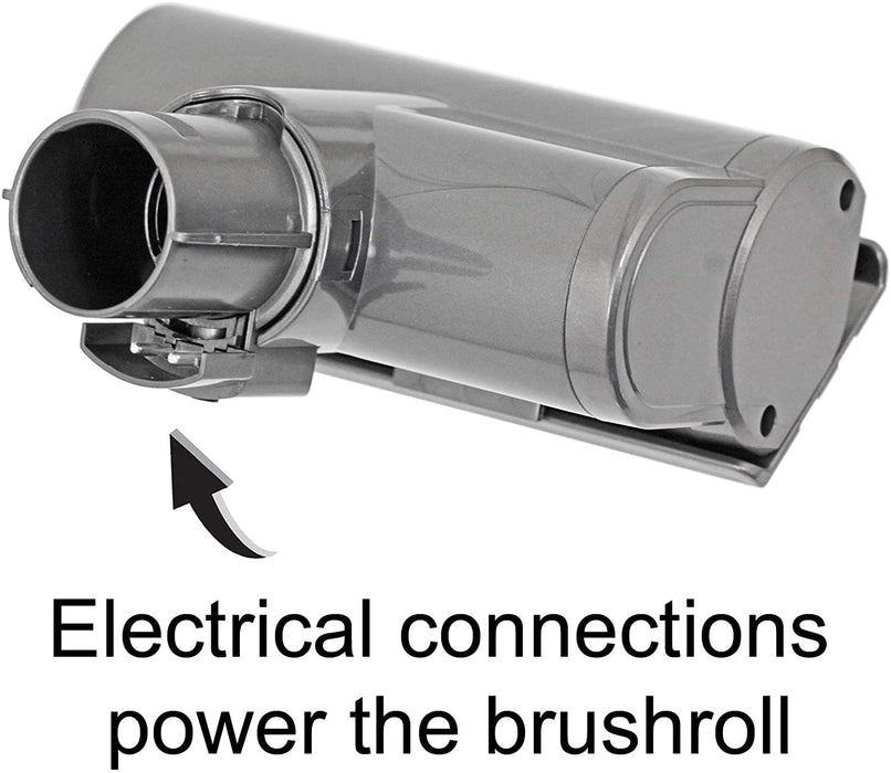 Mini Turbine Tool Brush Head + Trigger Lock for DYSON V6 Vacuum Cleaner