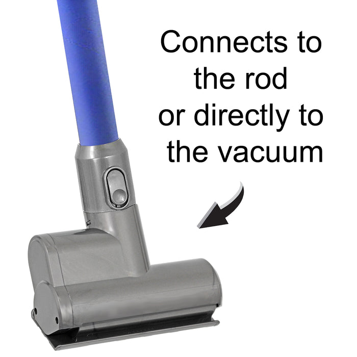 Mini Turbine Motorised Brush Tool Attachment for Dyson DC58 DC62 Cordless Vacuum Cleaner