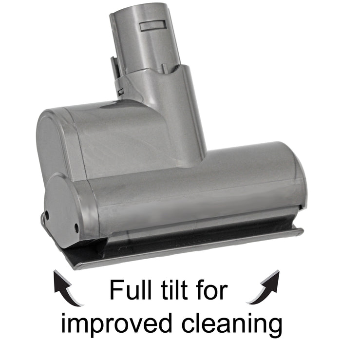 Mini Turbine Motorised Brush Tool Attachment for Dyson SV03 SV04 SV05 SV06 Cordless Vacuum Cleaner