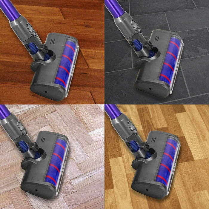 Soft Roller Brush Head Hard Floor Turbine Tool + Trigger Lock for DYSON SV03 SV04 SV06 SV09 Vacuum Cleaner
