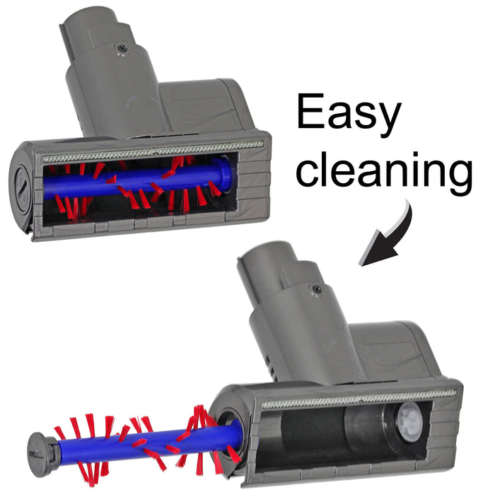 Vacuum Mini Turbine Brush + 2 in 1 Combination Tool for Dyson V10 SV12 Cordless Motorised Tool Attachment