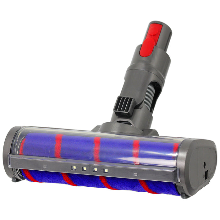 Soft Roller Brush Head Hard Floor Turbine Tool Compatible with Dyson V10 SV12 Vacuum Cleaner