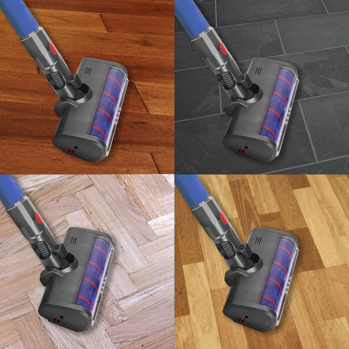 Soft Roller Brush Head Hard Floor Turbine Tool Compatible with Dyson V10 SV12 Vacuum Cleaner