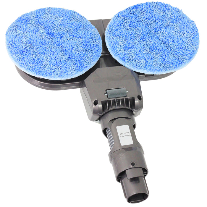 Hard Floor Surface Polisher Scrubbing Cleaning Mop Tool for Dyson V10 SV12 Vacuum Cleaner