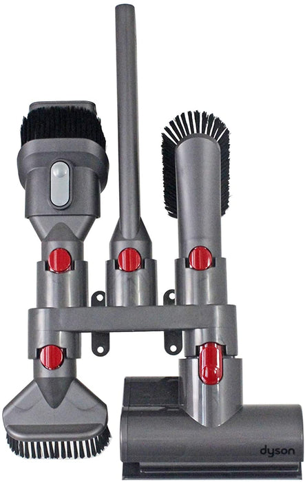 Wall Mounted Accessory Tool Holder Rack + Trigger Lock for DYSON V7 SV11 Vacuum Cleaner