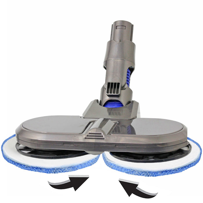 Hard Floor Surface Polisher Scrubbing Cleaning Mop Tool for Dyson V6 Vacuum Cleaner