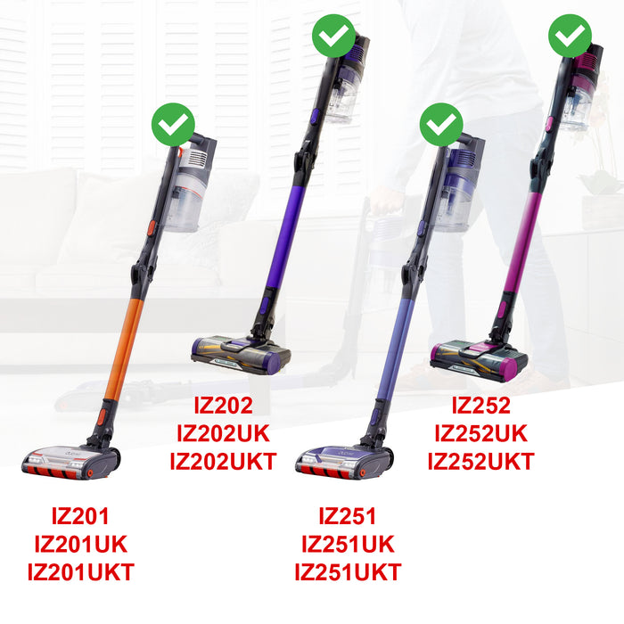 Tool Kit for SHARK Vacuum IZ201 IZ202 IZ251 IZ252 UKT Crevice Attachment Brush